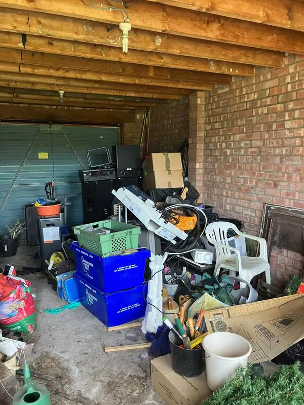 House Clearance JKRS Garage junk before removal