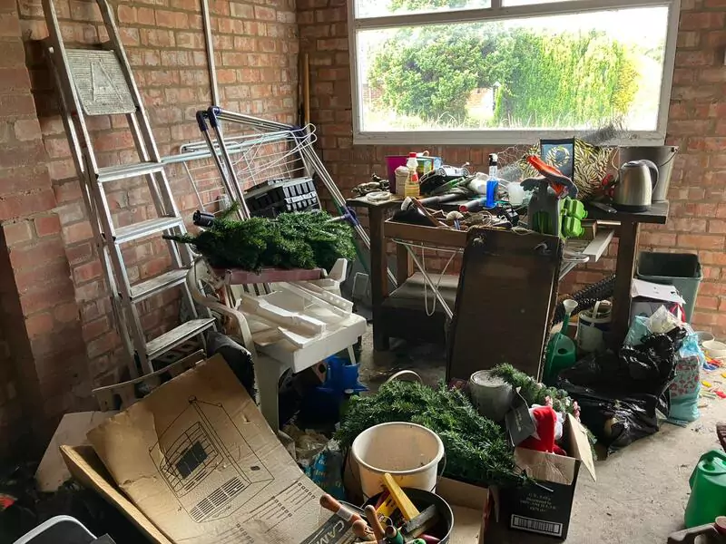 Furniture and rubbish removed during Garage Clearance Sefton in Aintree on Friday 9 August 2025