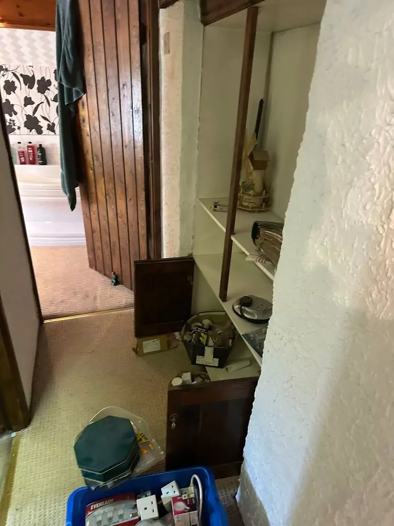 Old furniture cleared from a probate clearance in Rainford, St Helens